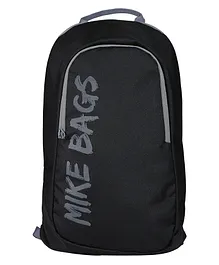 Mike Bags Eco Day Pack Black & Grey - Height 17.3 Inches