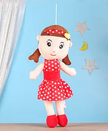 Edu Kids Toys Candy Doll Red - Height 42 cm