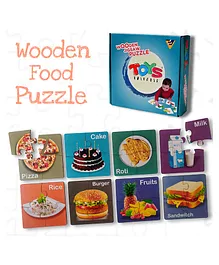 Toys Universe Wooden Puzzle Games Pack Of 8 - Multicolor