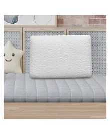Sassoon Memory Foam Solid Sleeping Pillow - White