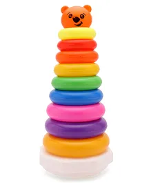 Ratans Teddy Stacking Toy Multicolour - 9 Pieces 