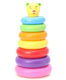 Teddy Ring Senior Stacking Toy - Multicolour