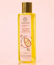 Little Rituals Ultra Premium Organic & Cold Pressed Massage Oil Sweet Almond - 100 ml