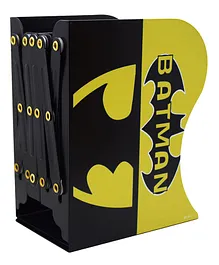 Asera Metal Bookends Batman Book Stand Shelf Organizer- Multicolor