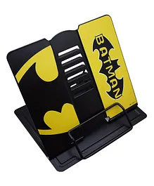 Asera Batman Metal Adjustable Portable Reading Book Shelf - Yellow