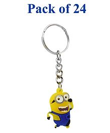 Asera Minion Silicone Keychain - Multicolor 24 Pcs