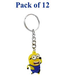 Asera Minion Silicone Keychain - Multicolor 12 Pcs