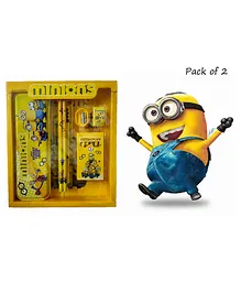 Vinmot Minion Stationery Set Pack of 2 - Yellow