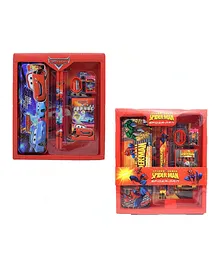 Vinmot Cars & Spiderman Stationery Set for Kids Birthday and Return Gift Set of 2 - 24 Pieces