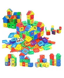 Mihar Essentials House Building Blocks Toys Multicolour - 60 pcs