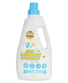 Tiffy & Toffee Plant Based Baby Laundry Liquid Detergent With Bio Enzymes & Neem Extracts - 1000 ml
