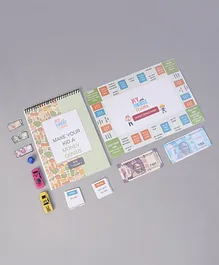 My House Teacher Money Genius Board Game - Multicolour