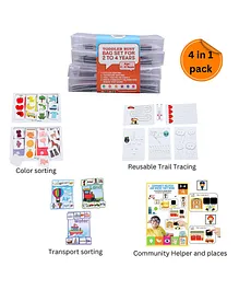 My House Teacher Busy Bag Activity Kit - Multicolor