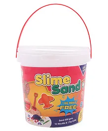 Ratnas Slime Sand Coral Red - 500 gm