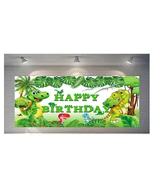 Shopperskart Dinosaur Themed Banner For Party Decoration Multicolor -  Length 152.4cm