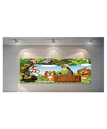 Shopperskart Jungle Themed Banner For Party Decoration Multicolor - Length 152.4 cm