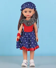 Speedage Ahnna Baby Fashion Doll Navy Red - Height 33.5 cm