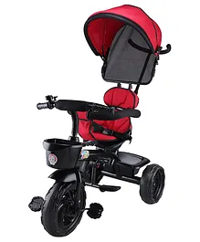 Toyzoy TZ-532 Maple Pro Max Baby Trike Tricycle With Canopy - Red