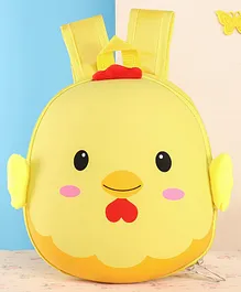 Polo Class Bird Shape Fancy Kids Backpack Yellow - 10 Inches