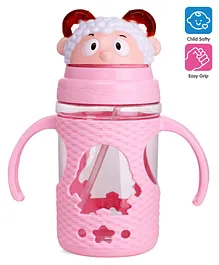 Sipper Cup With Twin Handle Pink - 400 ml
