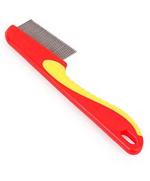 Lice Comb - Red Yellow