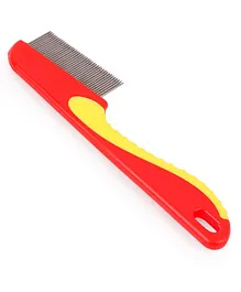 Lice Comb - Red Yellow