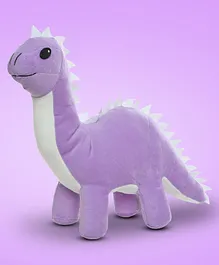 DukieKooky Kids Purple Dino Soft Toy - Height 37 cm