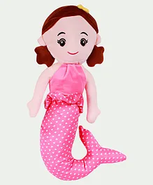 DukieKooky Kids Pink Mermaid Candy Doll - Height 48 cm