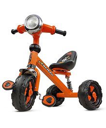 Dash Xtreame Stylish Tricycle with Music & Strong Frame - Orange