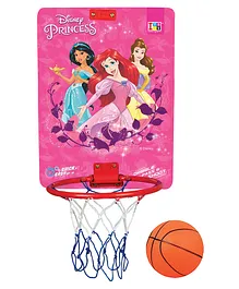 Disney Princess Basketball Mount & Play Set with Ring - Pink
