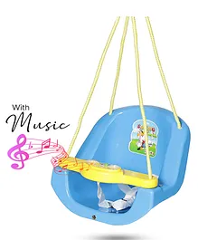 Dash Baby Lehar Deluxe Swing with Light & Music Indoor - Blue
