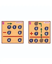 Wissen Regrouping Addition and Subtraction Game- Multicolor