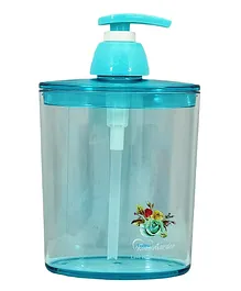 FunBlast Sanitizer & Soap Dispenser Round Shape Blue  420 ml