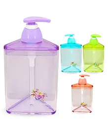 FunBlast Sanitizer & Soap Dispenser Triangle Shape Purple  420 ml