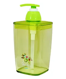FunBlast Sanitizer & Soap Dispenser Rectangle Shape Green  420 ml
