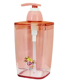 FunBlast Sanitizer & Soap Dispenser Rectangle Shape Pink  420 ml