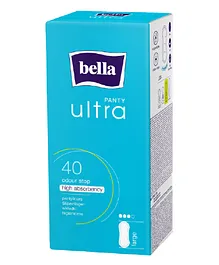Bella Ultra Large Panty Liners - 40 Pieces 