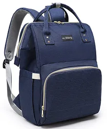 Motherly Happy Travels Diaper Bag - Navy Blue