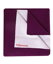VParents  Water Proof Baby Bed Protector Reusable Dry Sheets Large - Purple