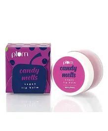 Plum Candy Melts Vegan Berry Feast Lip Balm - 12 gm
