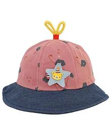 Kid-O-World Star Patch Hat - Pink