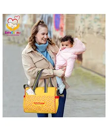 SafeChamp Chick Chick Multipurpose Diaper Bag Cum Mother Bag Diaper Bag   - Yellow