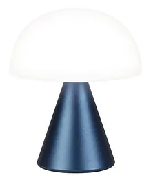 LEXON MINA M Designed Rechargeable Medium Portable LED Lamp - Dark Blue