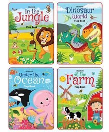 Dreamland Flap Books Combo Pack - 4 Books