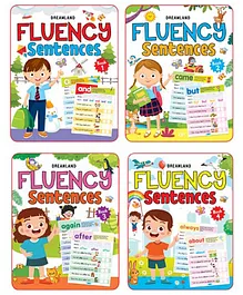 Fluency Sentences Books Pack of 4 - English
