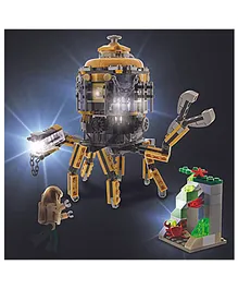 Laser Pegs Explorers Inc Iron Octopod Model Making Set With Laser Light Multicolou - 354 Pieces