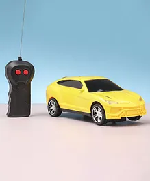 Lumo Non Rechargeable Remote Control Car - Yellow