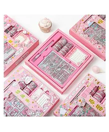 Toyshine Cute Unicorn Washi Stationery Set - Pink