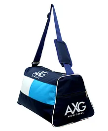 Axg New Goal Triangle Shape 1 Side Pocket Gym Bag - Blue