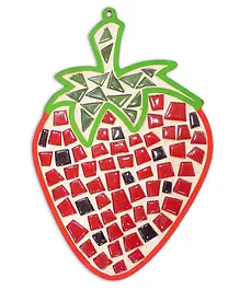 Mold Your Memories Strawberry DIY Mosaic Art - Multicolour